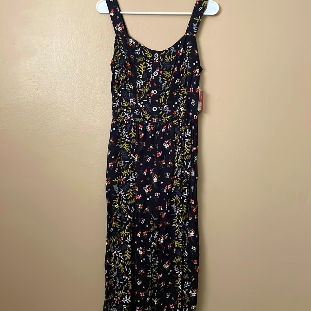 NWT So floral jumpsuit